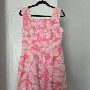 Lilly pulitzer midi dress size 14